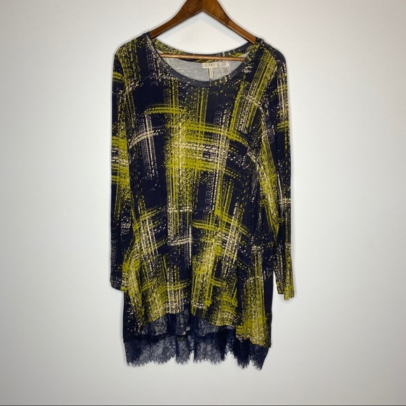 Logo by Lori Goldstein tunic top size 1X - Picture 6 of 8